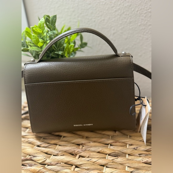 Rebecca MINKOFF Lou Leather Top Handle Bag - Picture 9 of 15